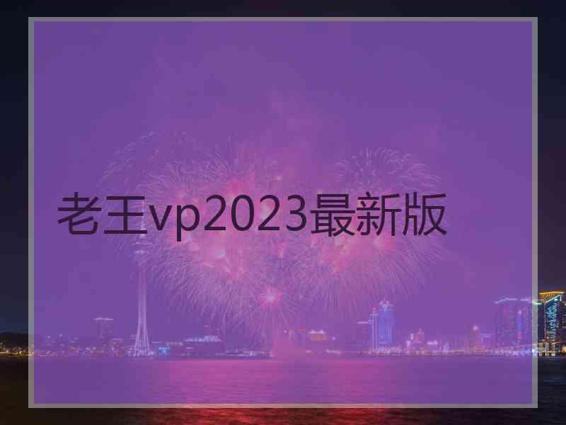 老王vp2023最新版