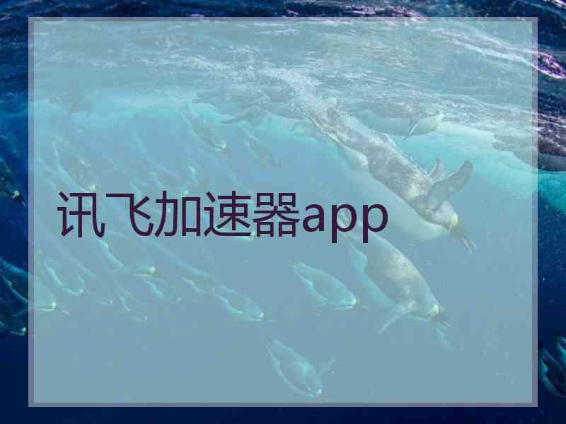 讯飞加速器app