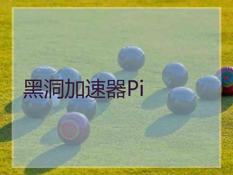黑洞加速器Pi