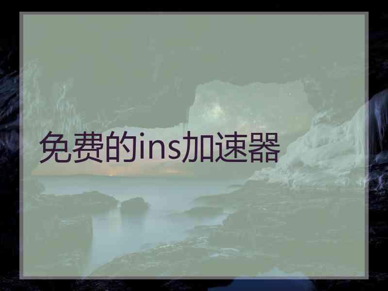 免费的ins加速器