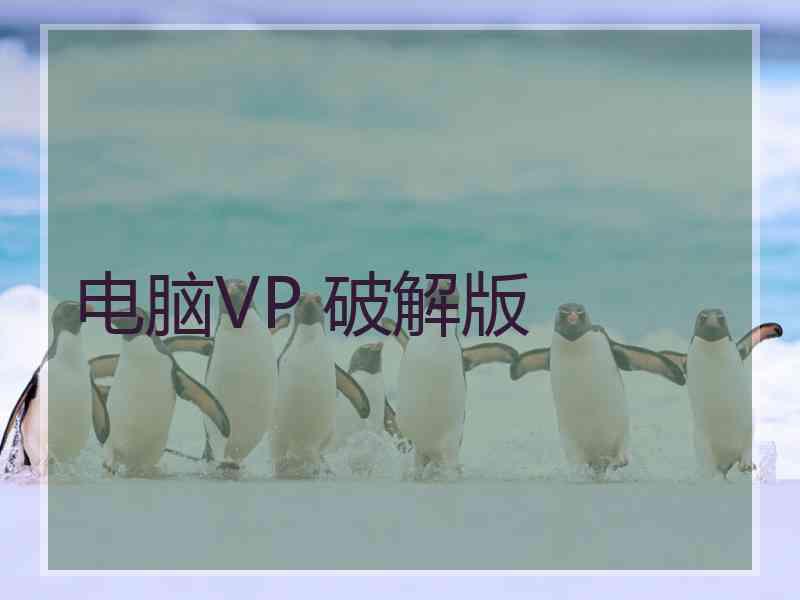 电脑VP 破解版