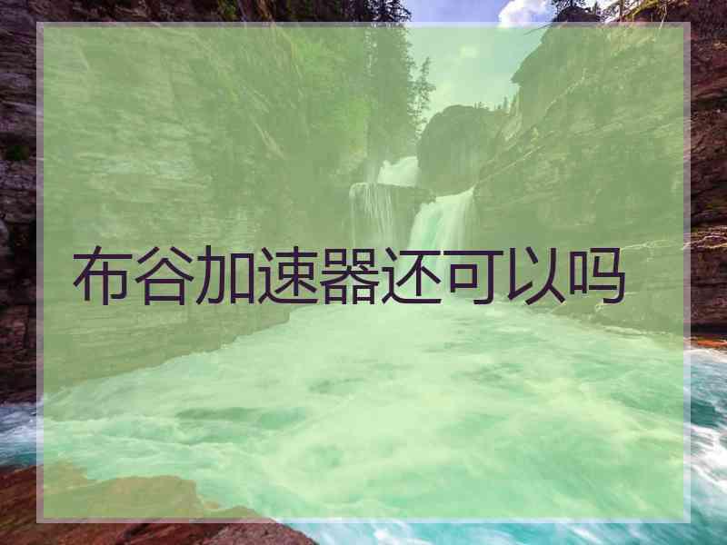布谷加速器还可以吗