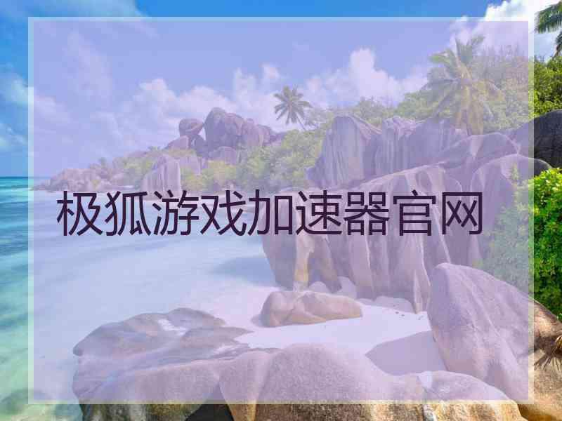极狐游戏加速器官网