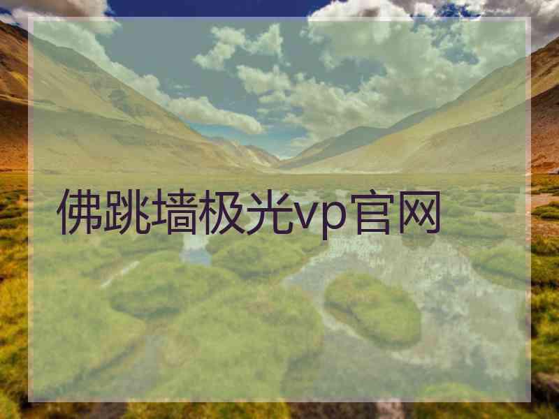 佛跳墙极光vp官网