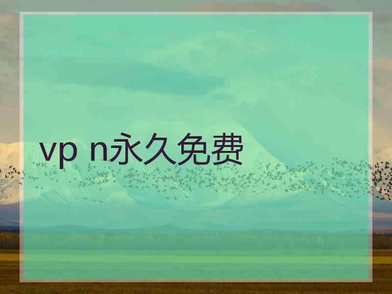 vp n永久免费