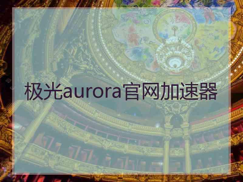 极光aurora官网加速器