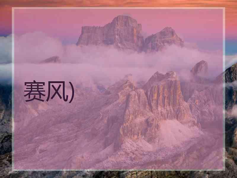 赛风)