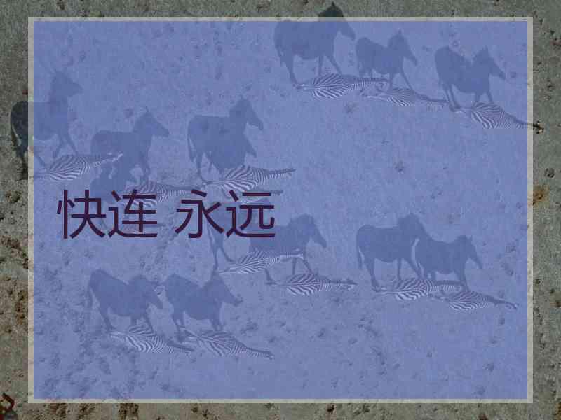快连 永远