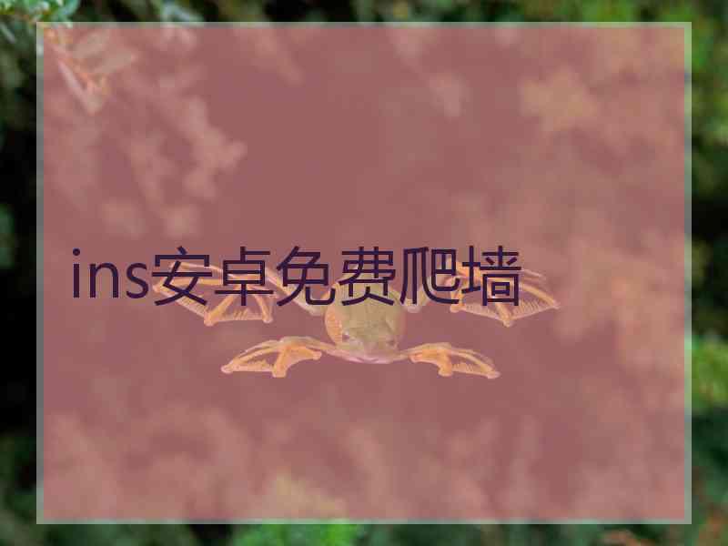 ins安卓免费爬墙