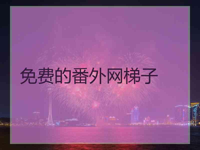 免费的番外网梯子