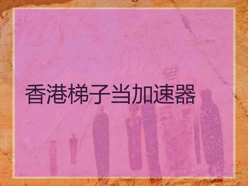 香港梯子当加速器