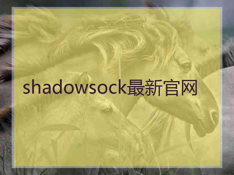 shadowsock最新官网