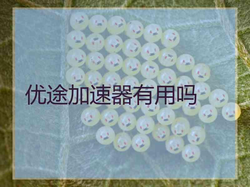 优途加速器有用吗