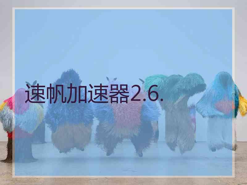 速帆加速器2.6.