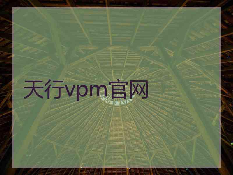 天行vpm官网