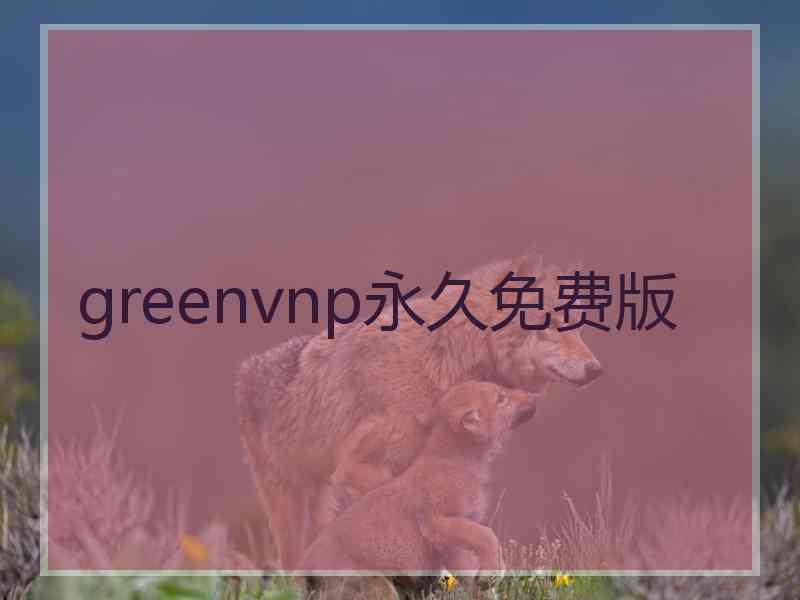 greenvnp永久免费版