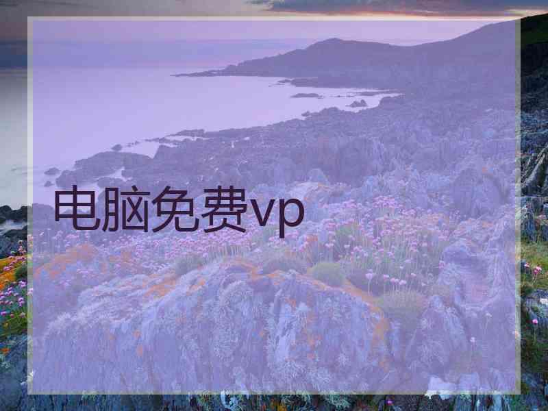 电脑免费vp