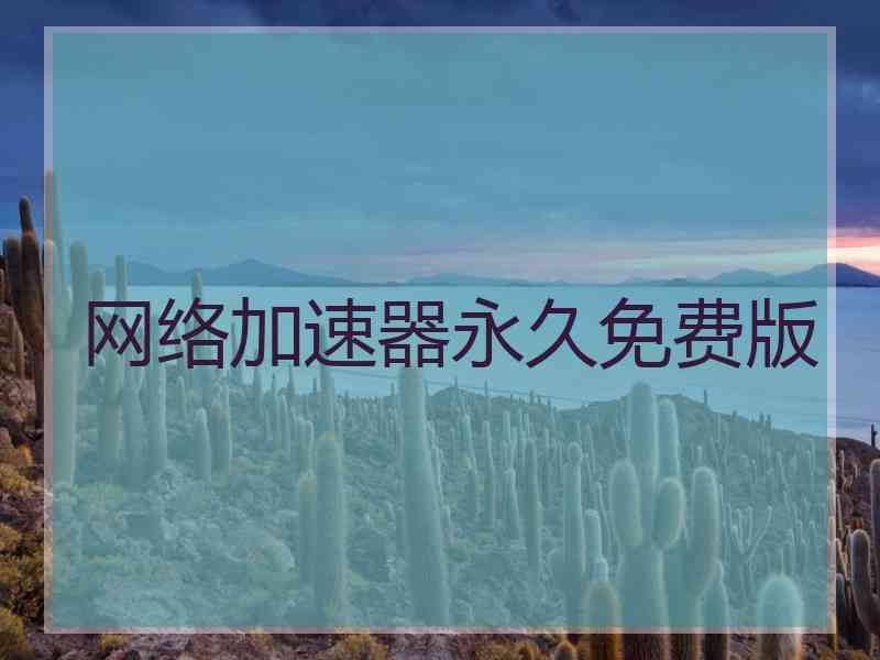 网络加速器永久免费版