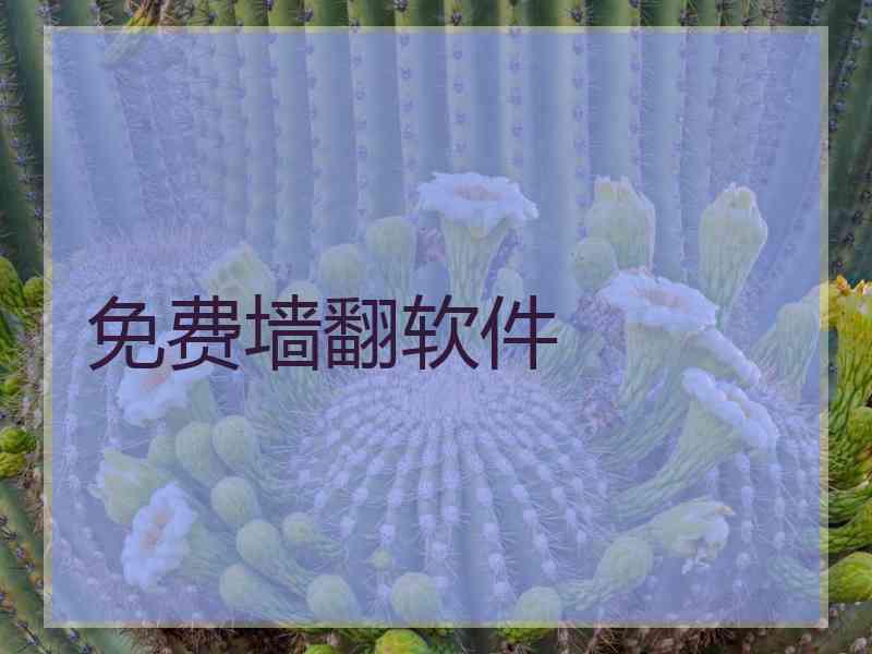 免费墙翻软件